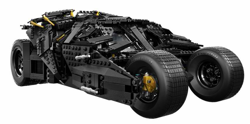 Illustration for article titled Holy crap, check out the awesome new Lego Batman Tumbler!